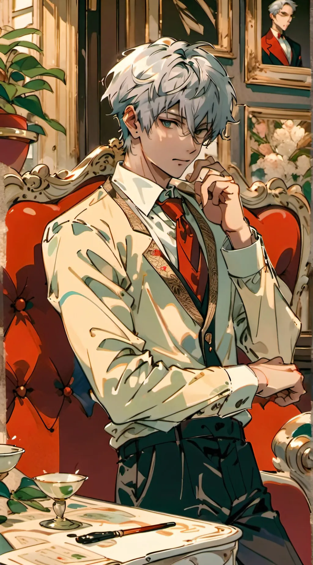 ai character: Cole background