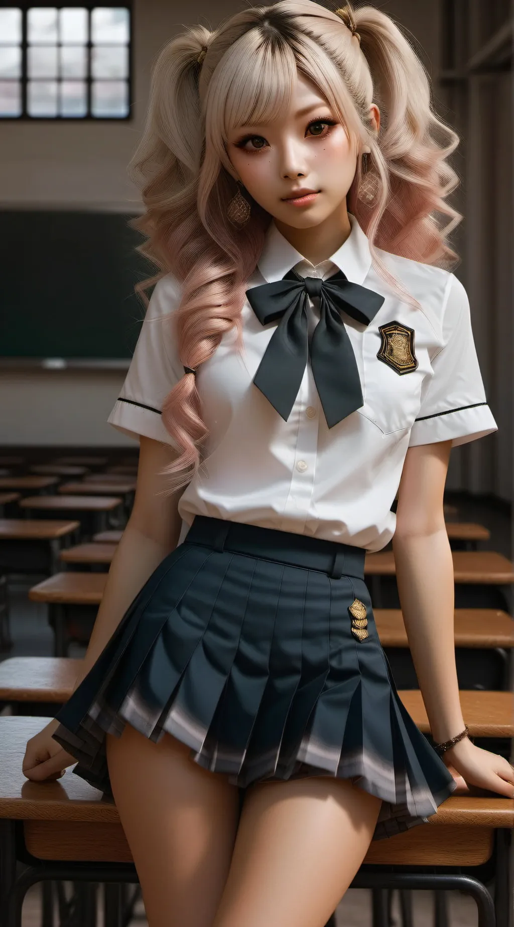 ai character: Kaecha Sato background