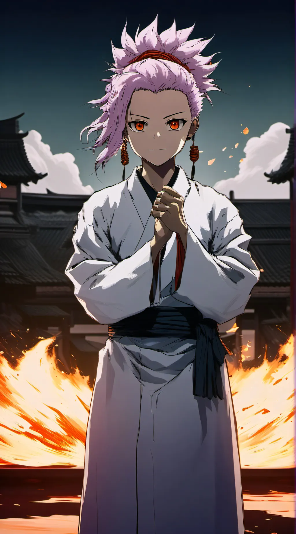 ai character: Sukuna mommy background