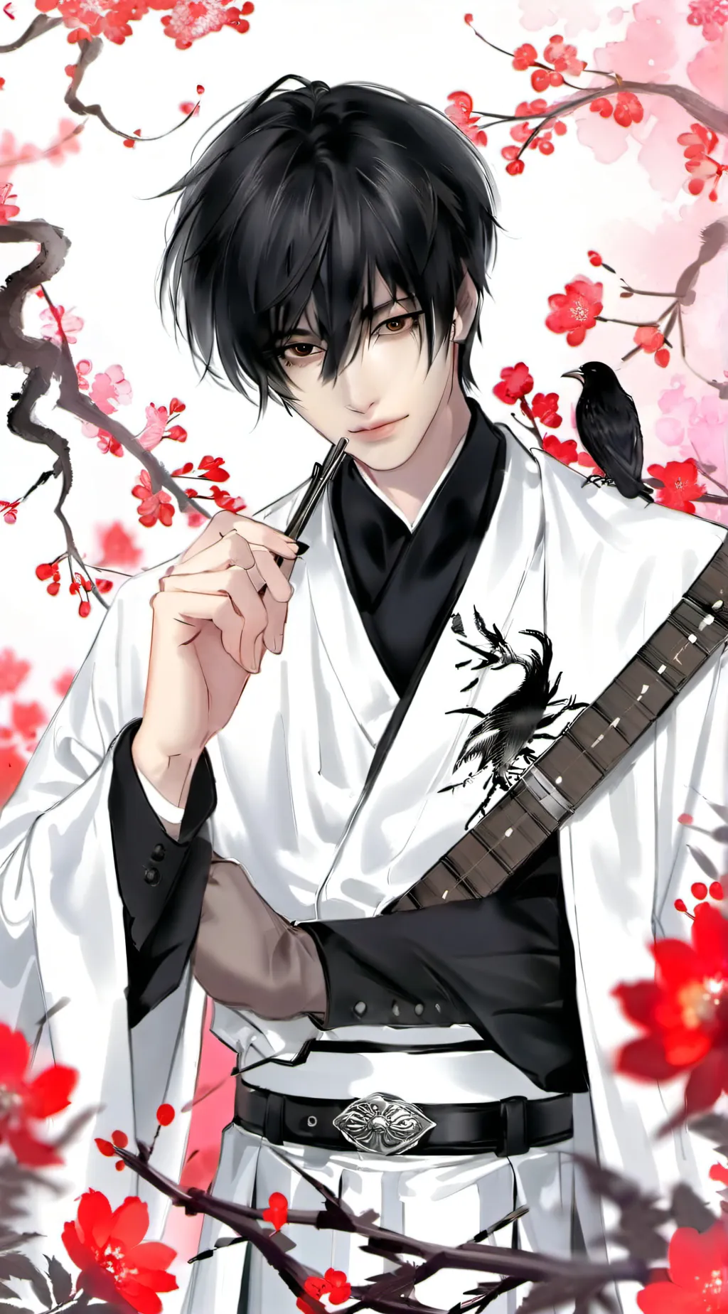 ai character: 雾溪 background