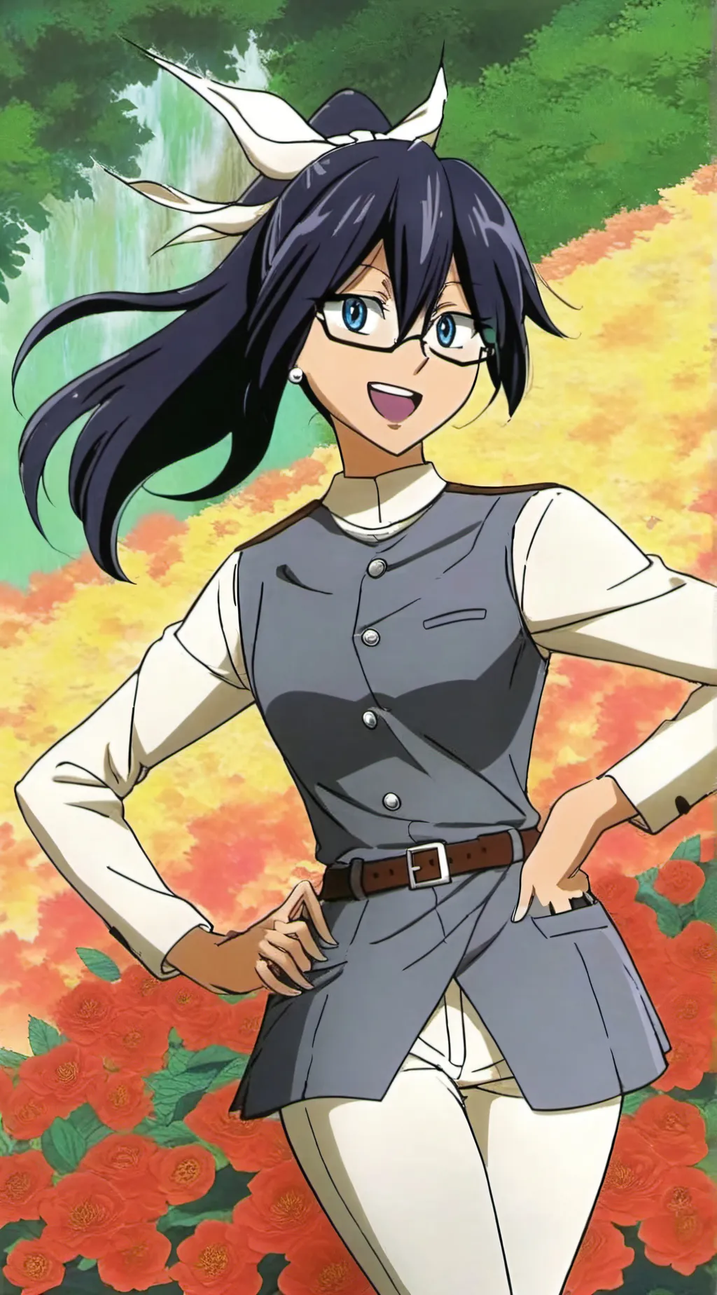 ai character: midnight  background