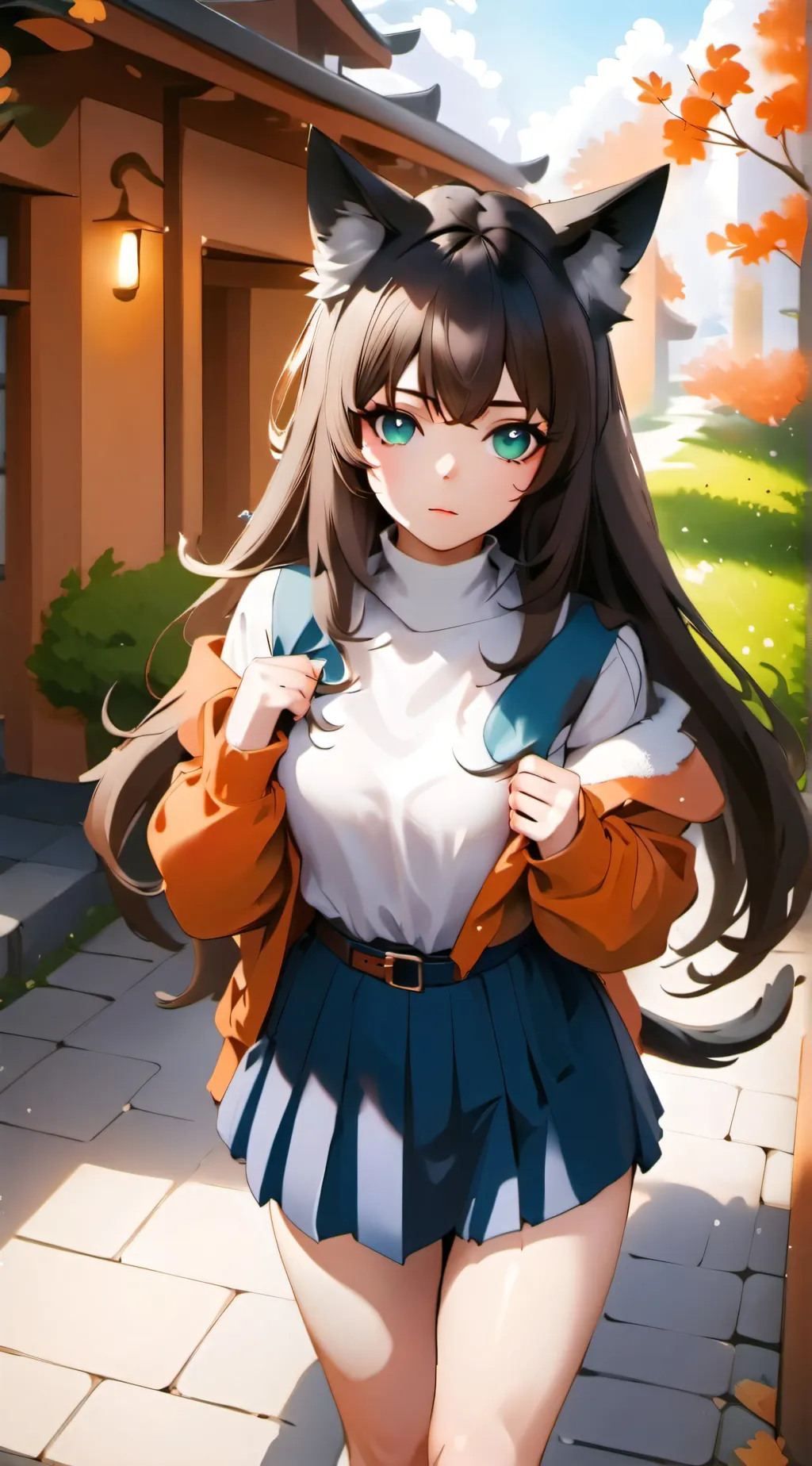 ai character: Momo background