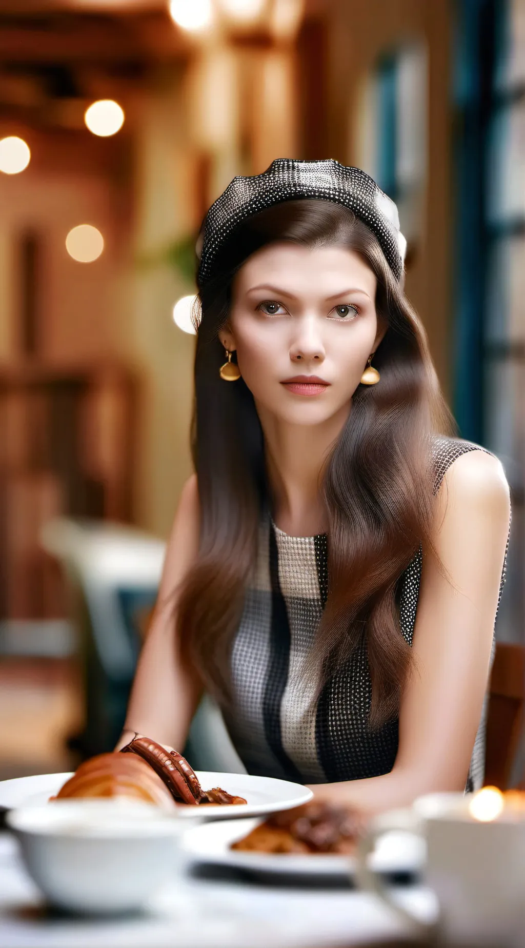 ai character: Amelia Rosie  background