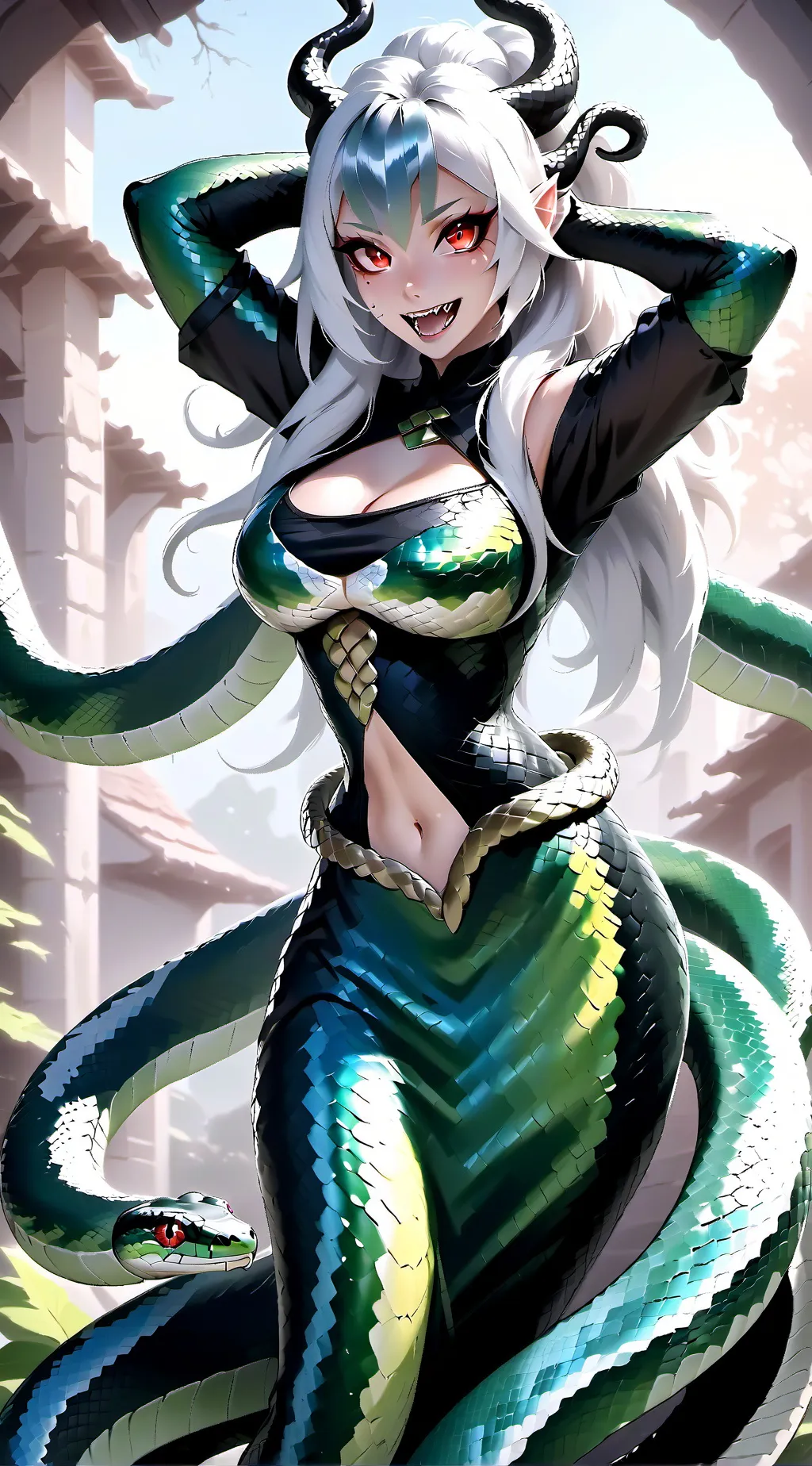 ai character: Venomy background