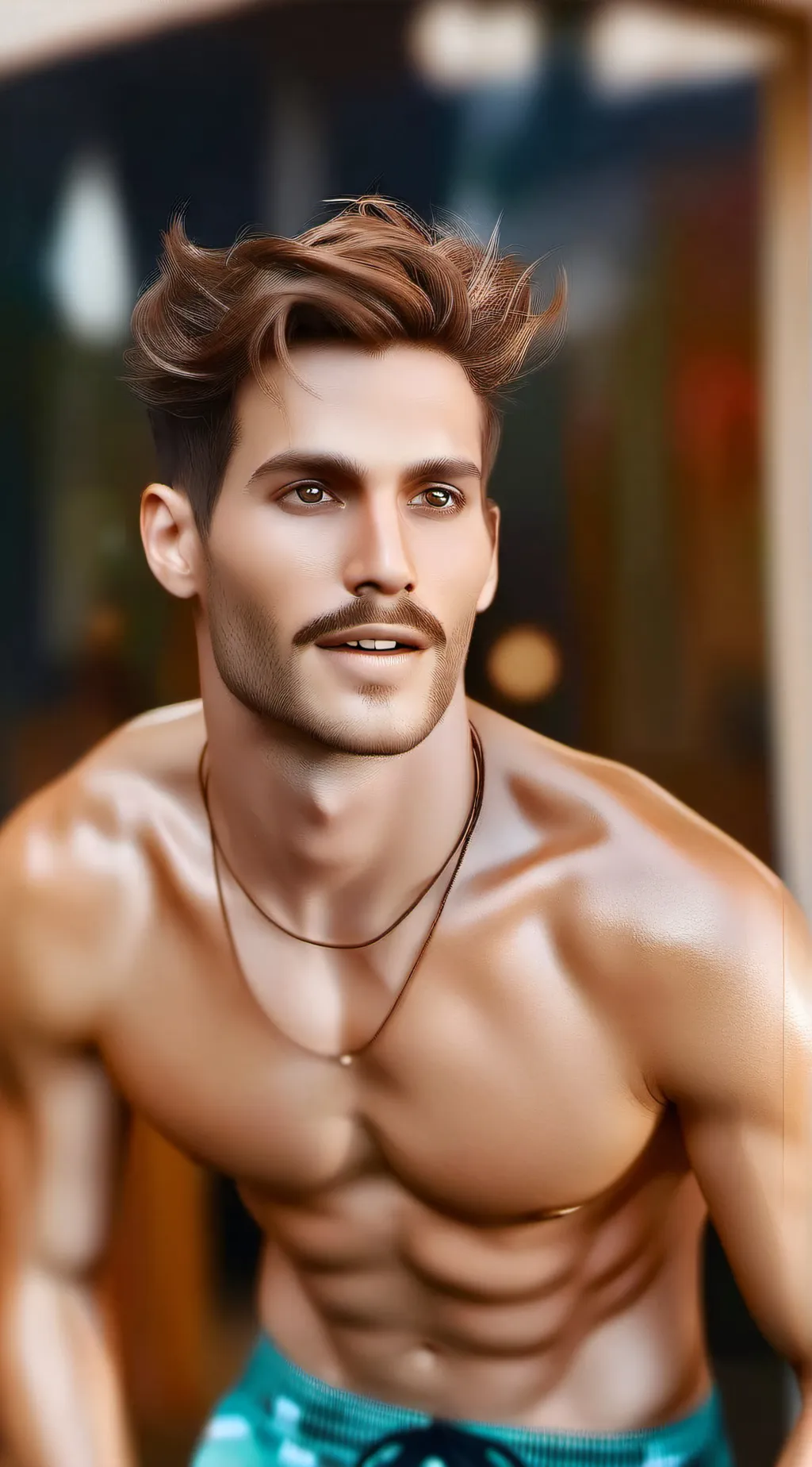 ai character: adam background