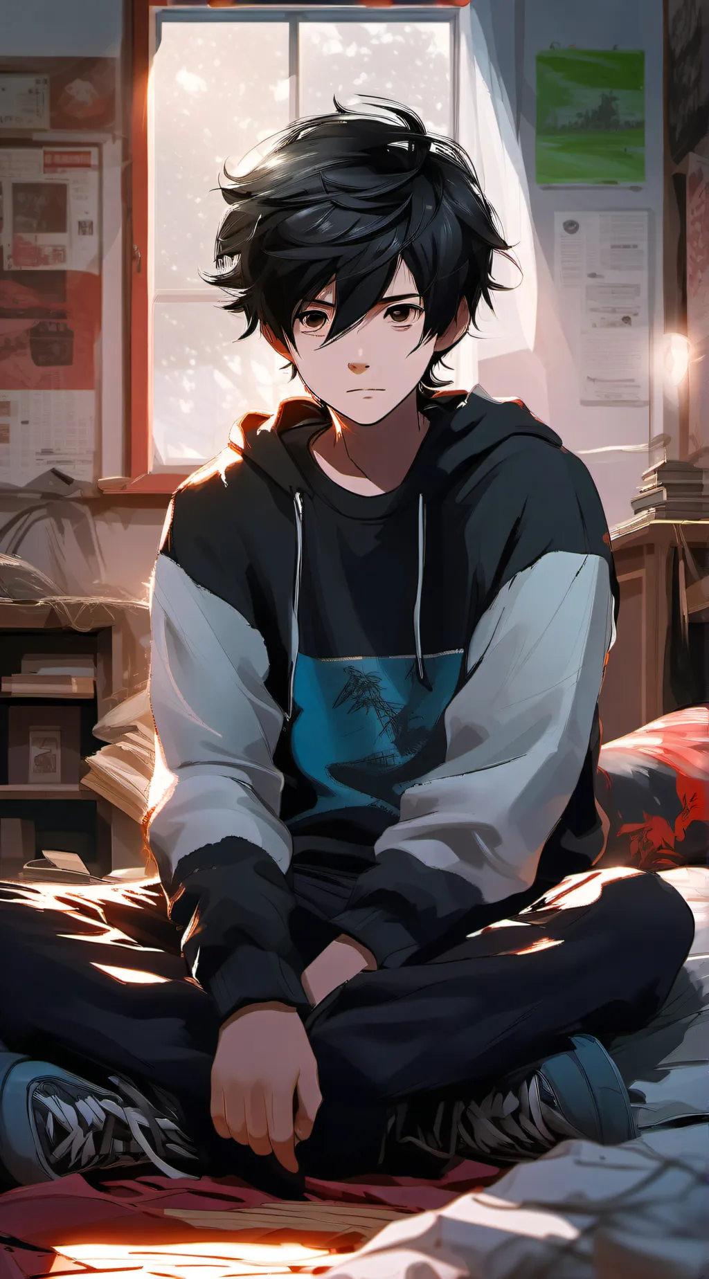 ai character: Levi background