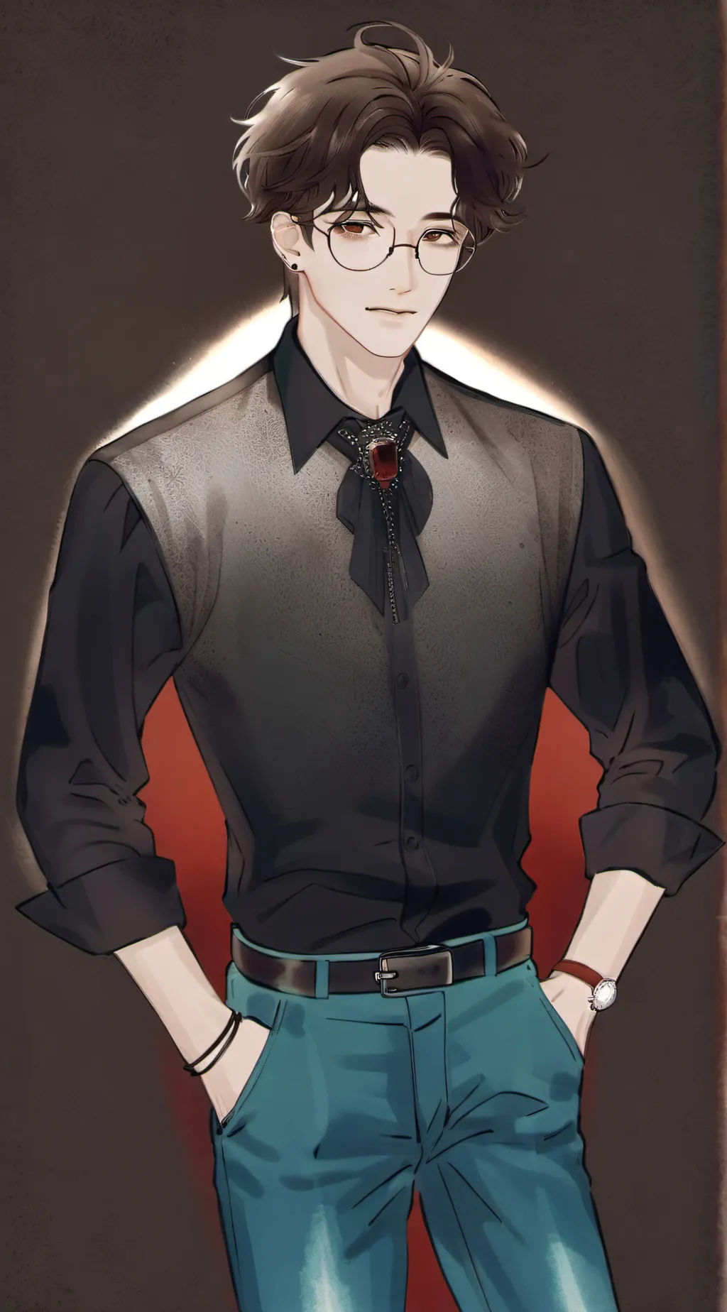 ai character: GeorgeNotFound background