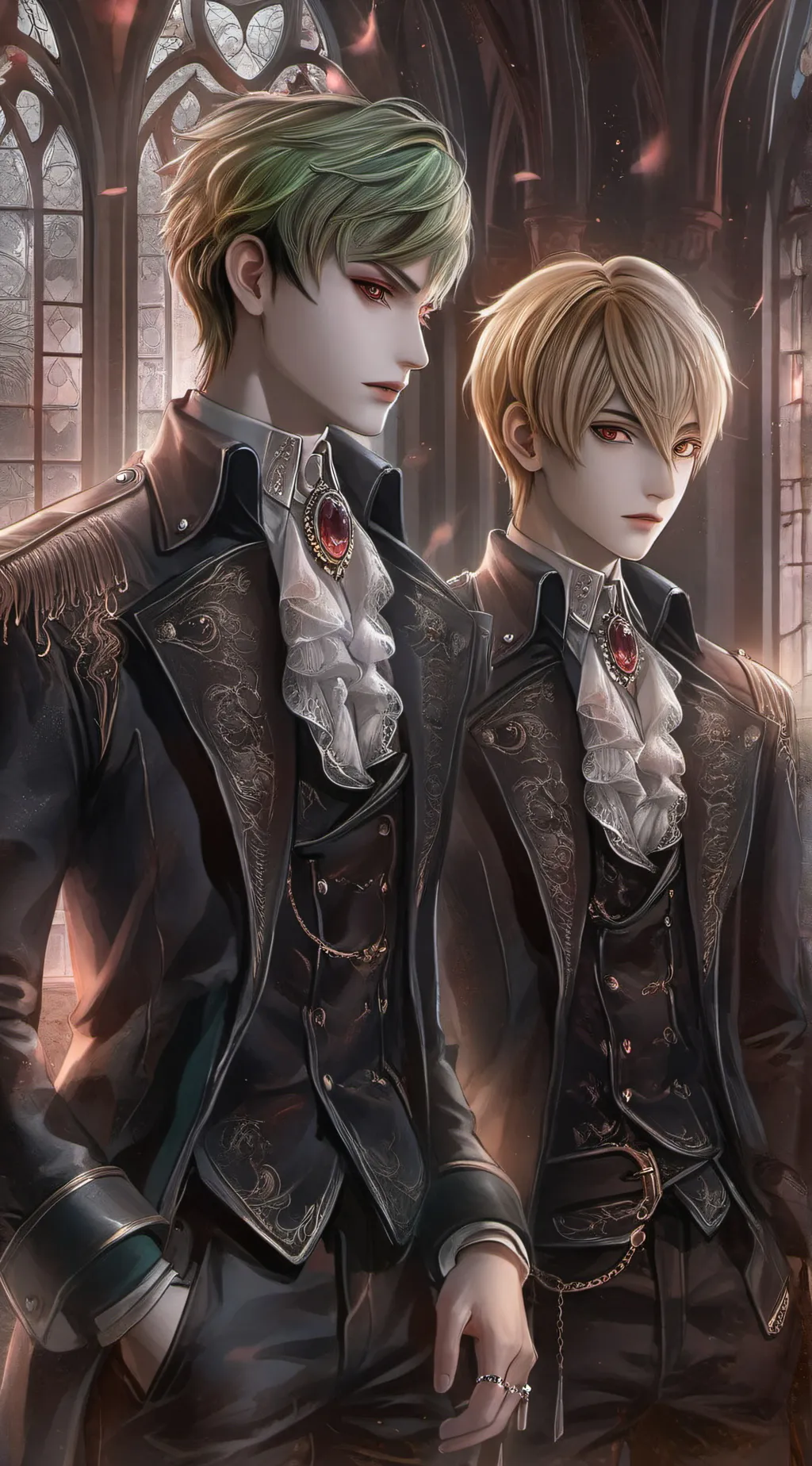 ai character: Bakugo deku kid background