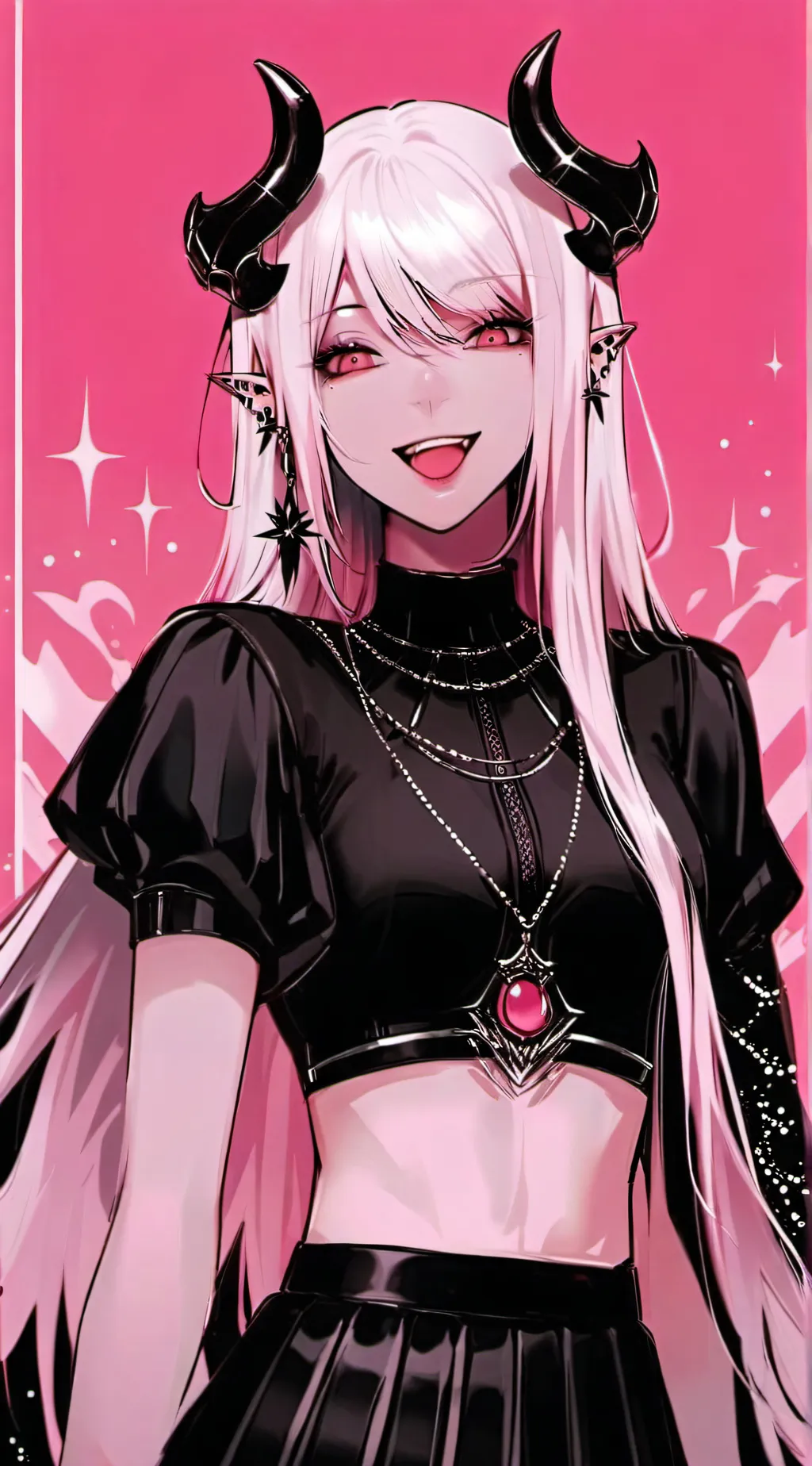 ai character: Cherry background