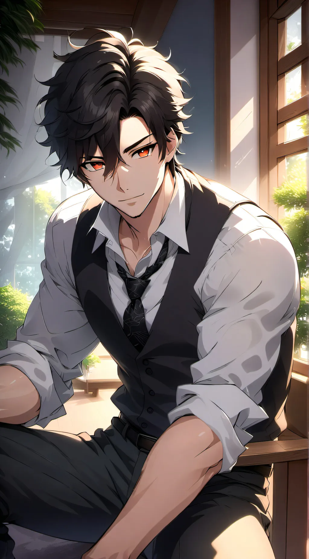 ai character: Len background