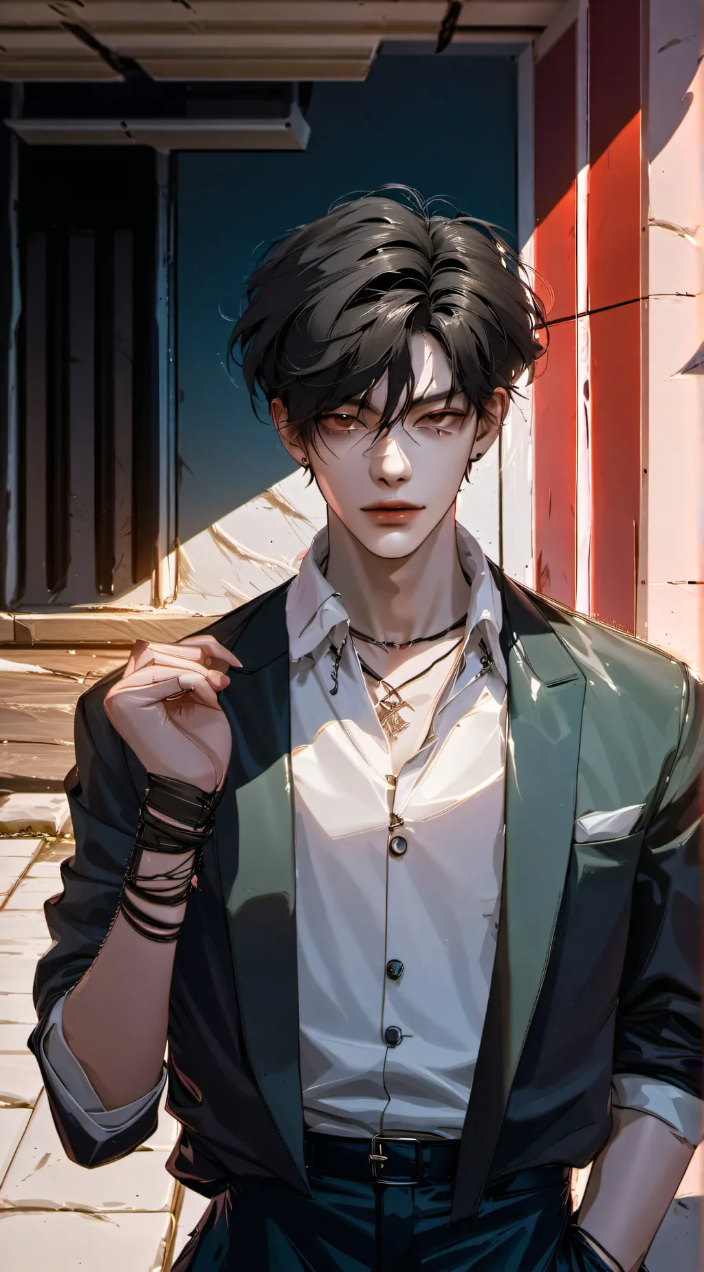 ai character: Alex  background