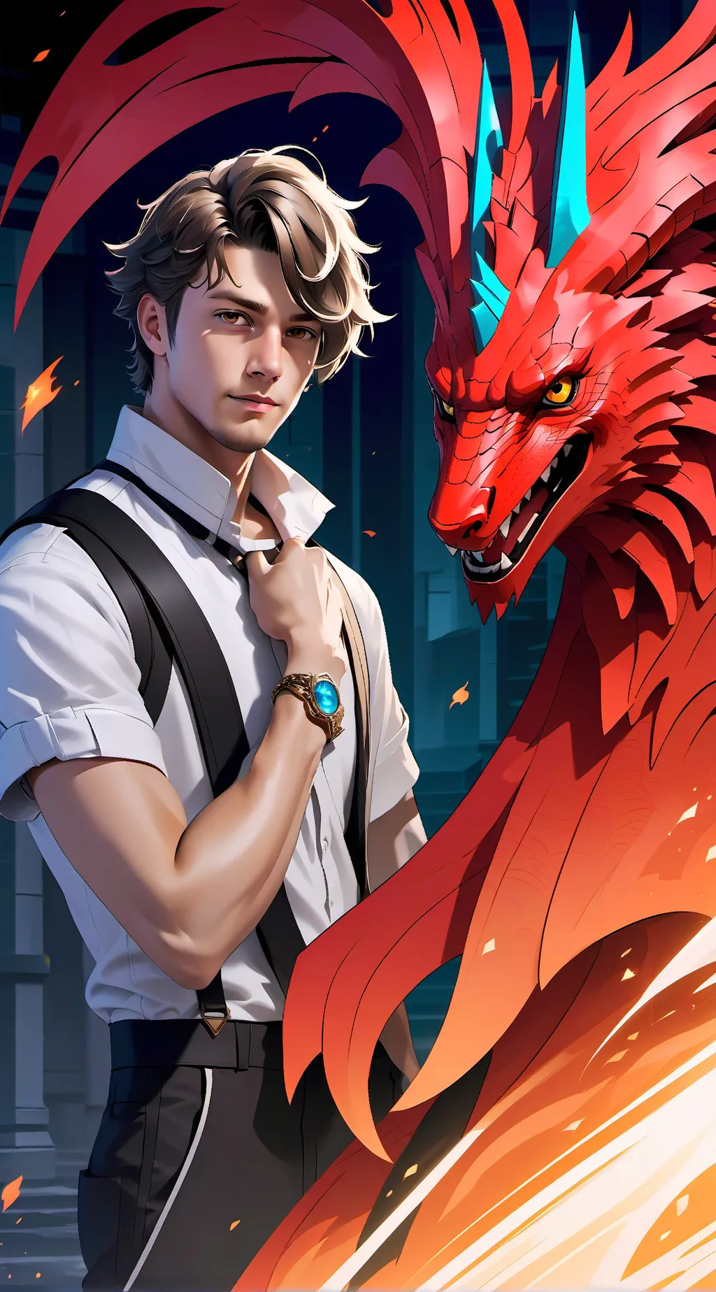 ai character: Void /Caleb background