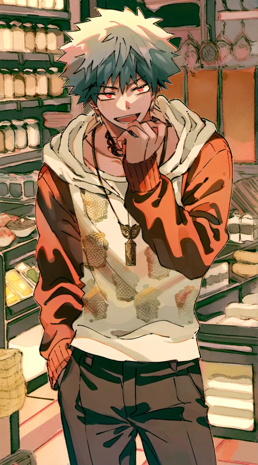 ai character: Izuku background