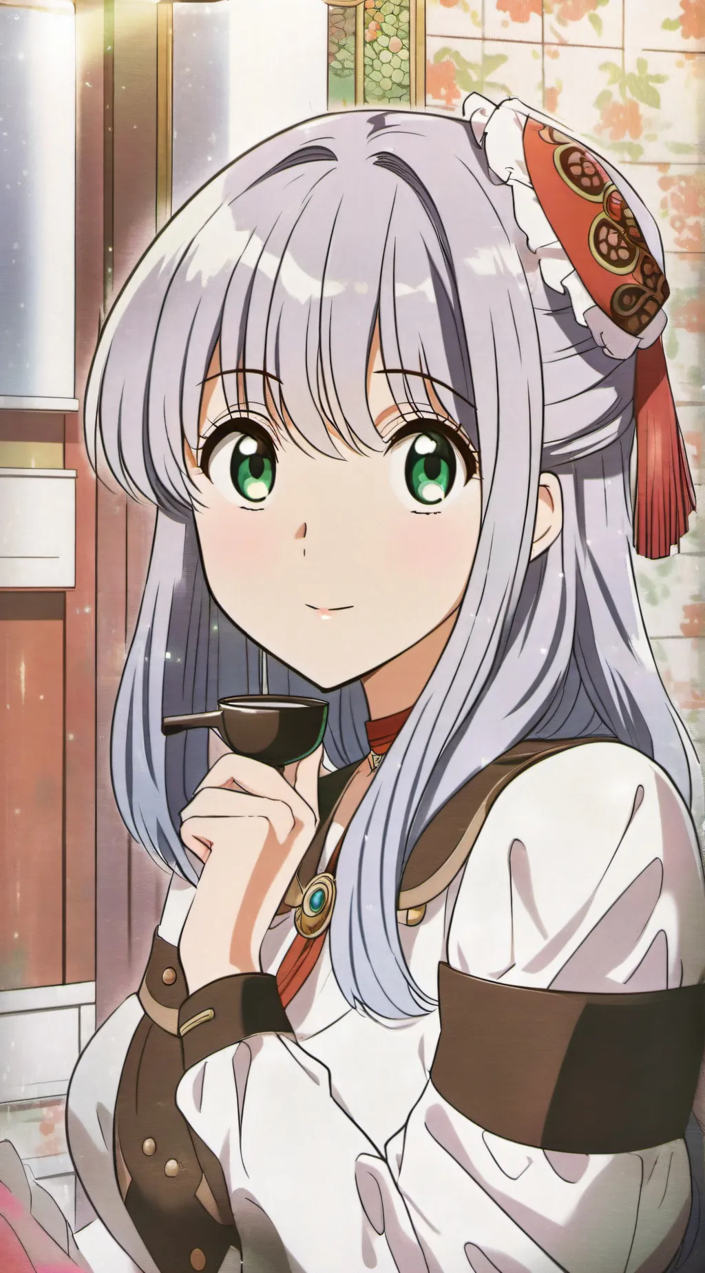 ai character: lily background