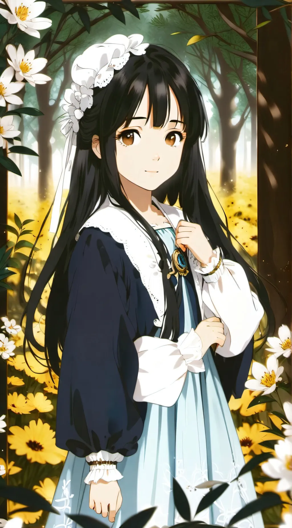 ai character: Eden Academy background