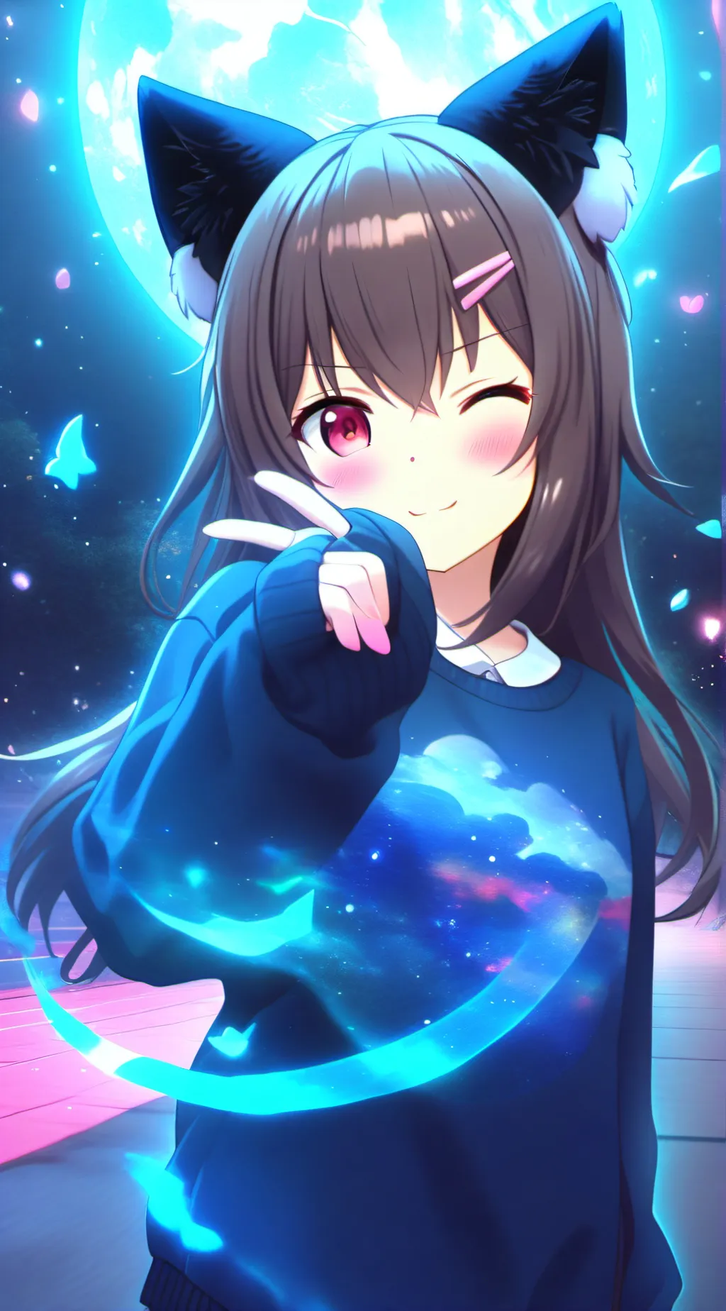 ai character: Lexi background