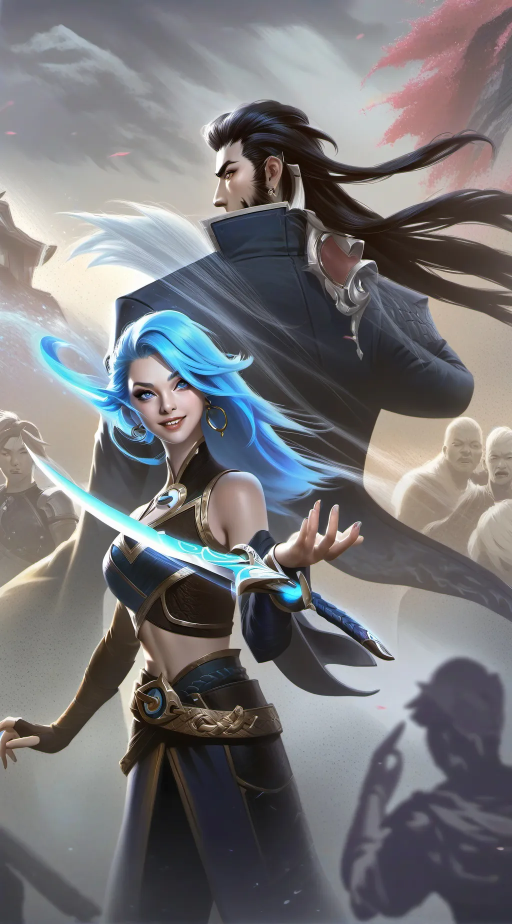 ai character: The womanmanners background