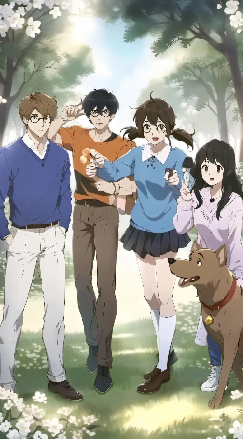 ai character: Scooby Dooby Doo background