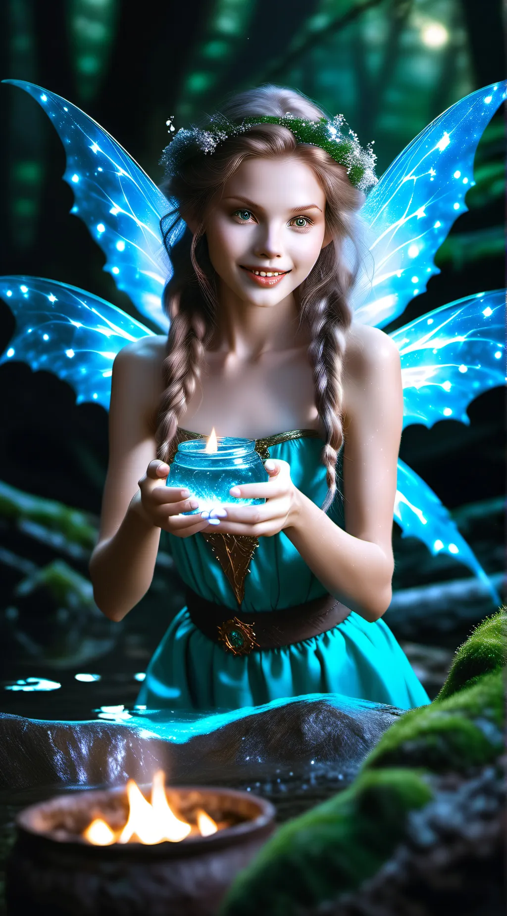 ai character: Nika background