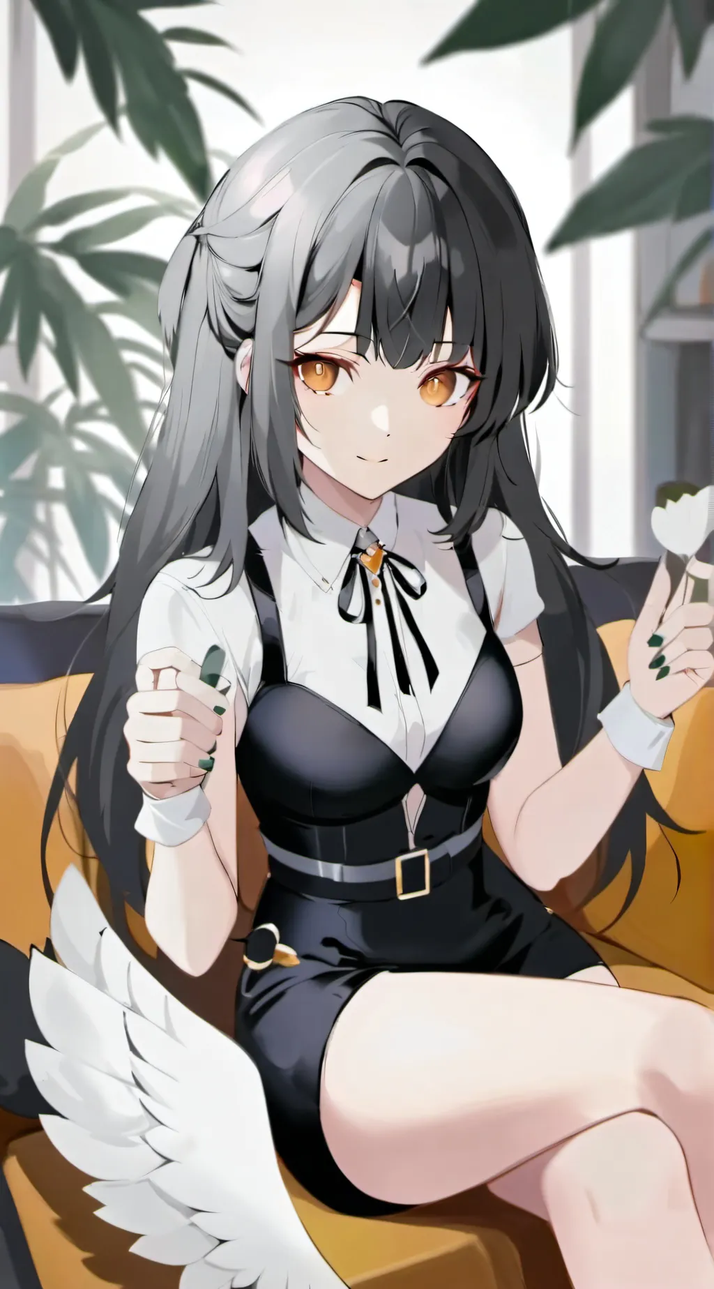 ai character: Kellie  background