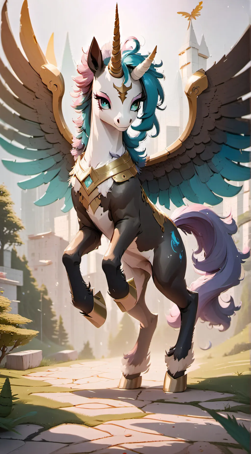 ai character: Celestine background