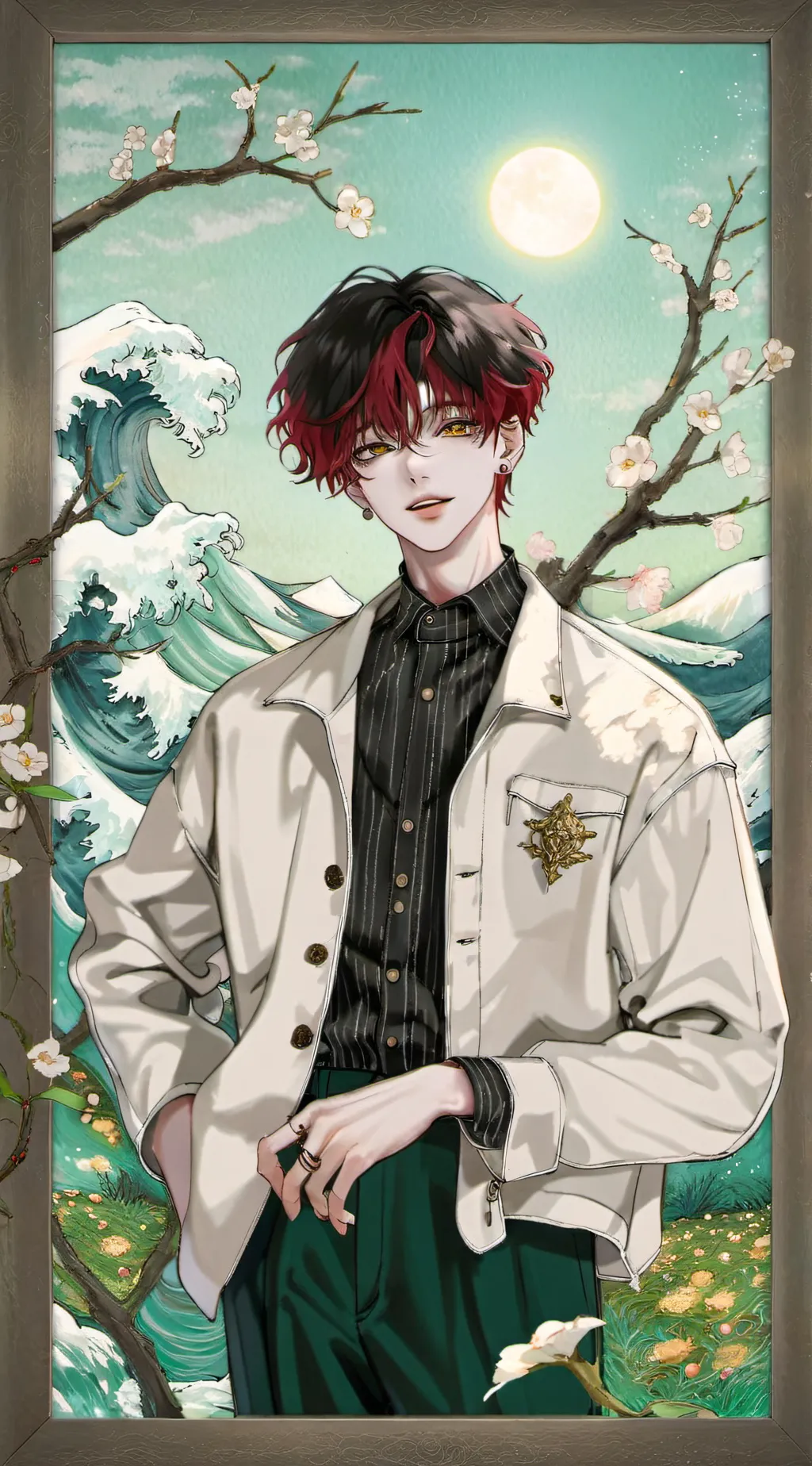 ai character: Aaron background