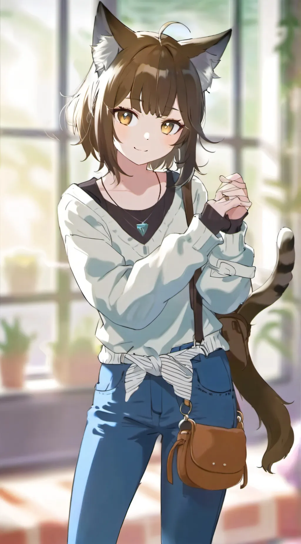 ai character: lucy background