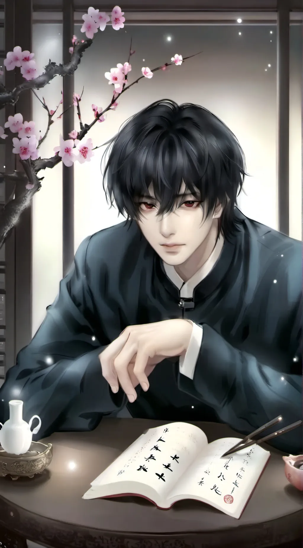 ai character: 陆逐 background