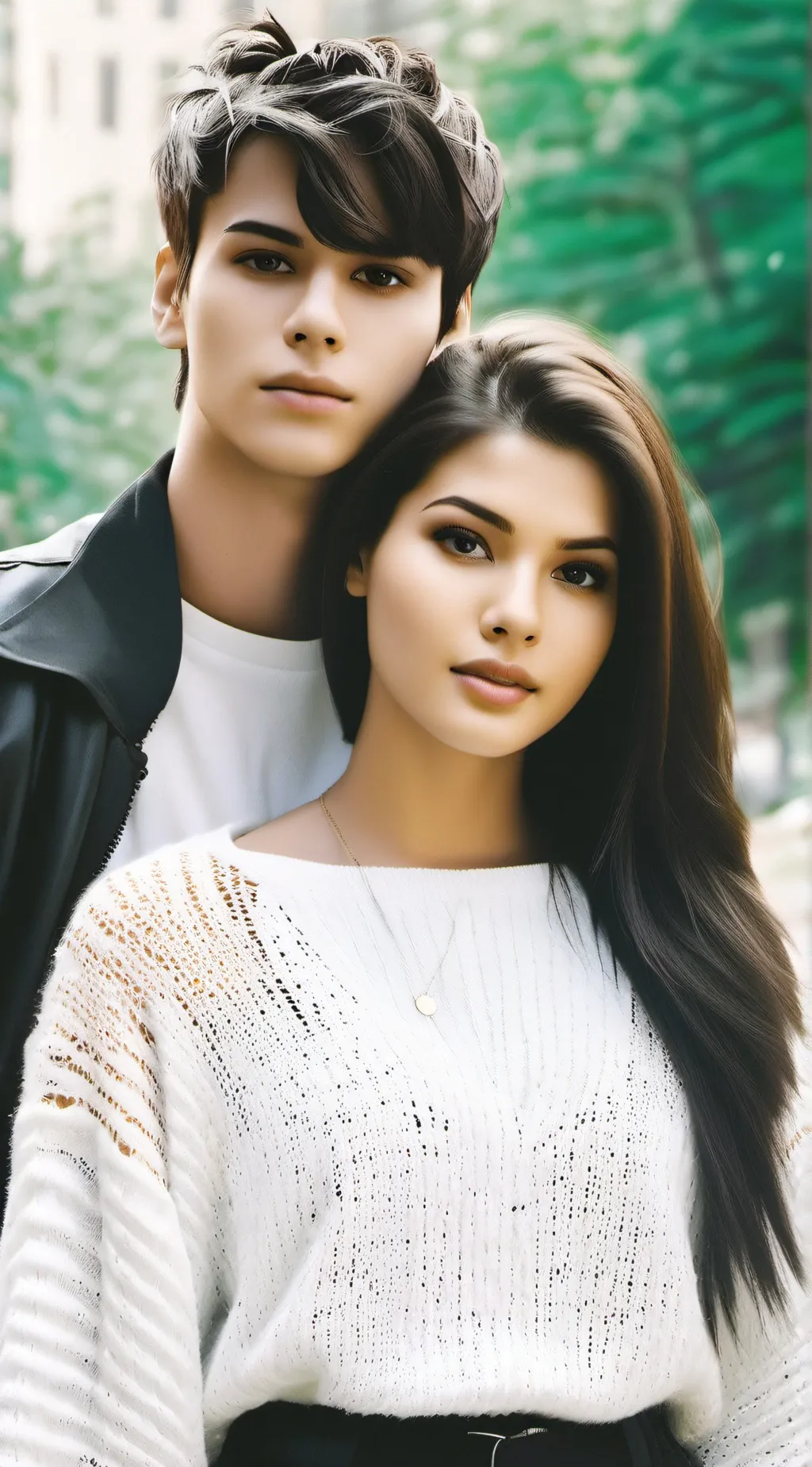 ai character: MASON AND LILLY background