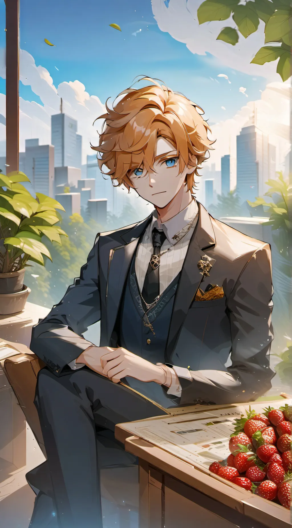 ai character: Edwin background