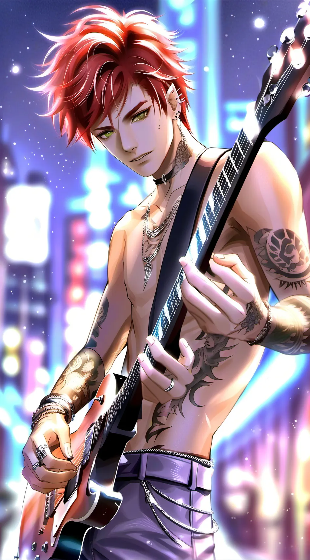 ai character: Víctor background