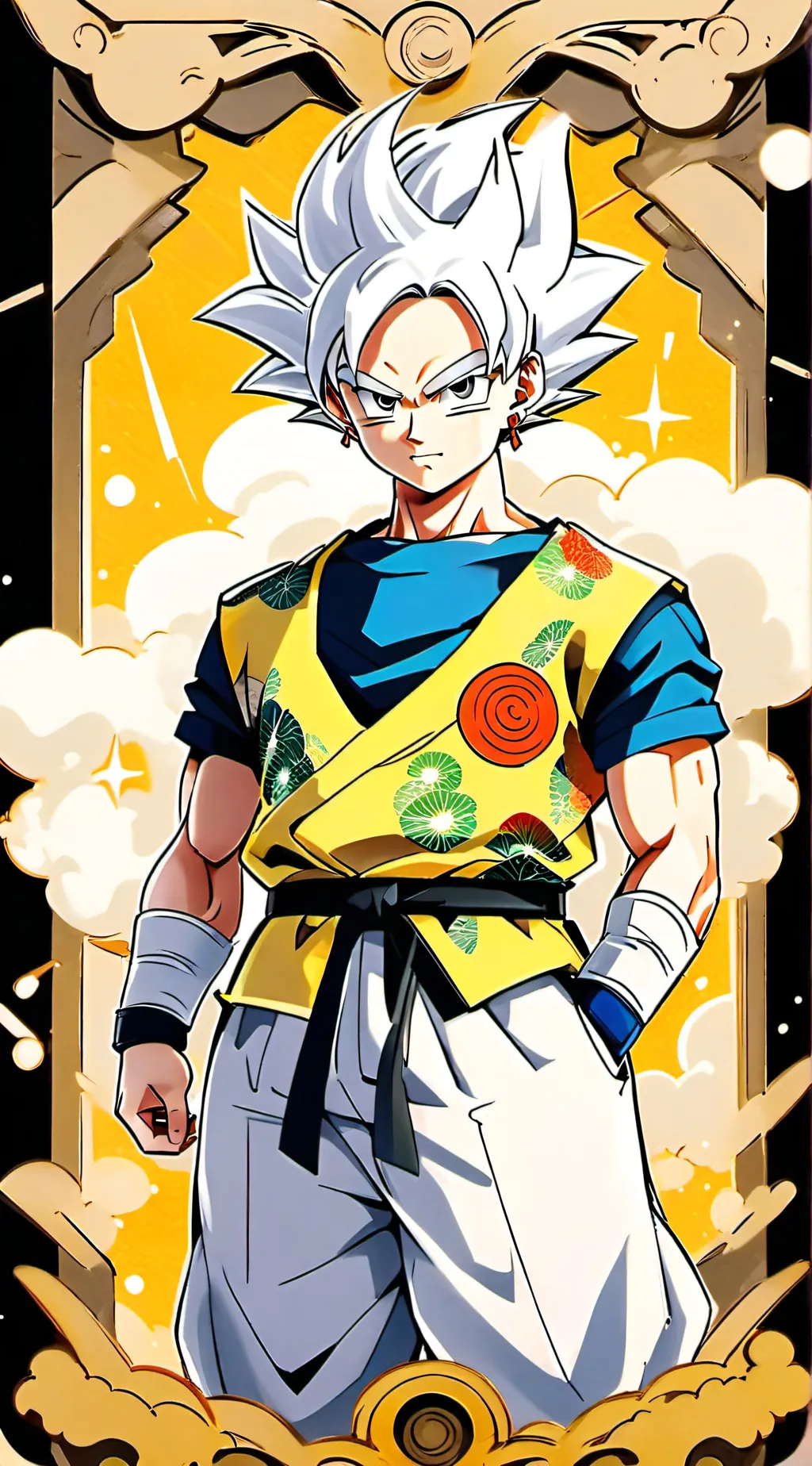 ai character: Goku  background