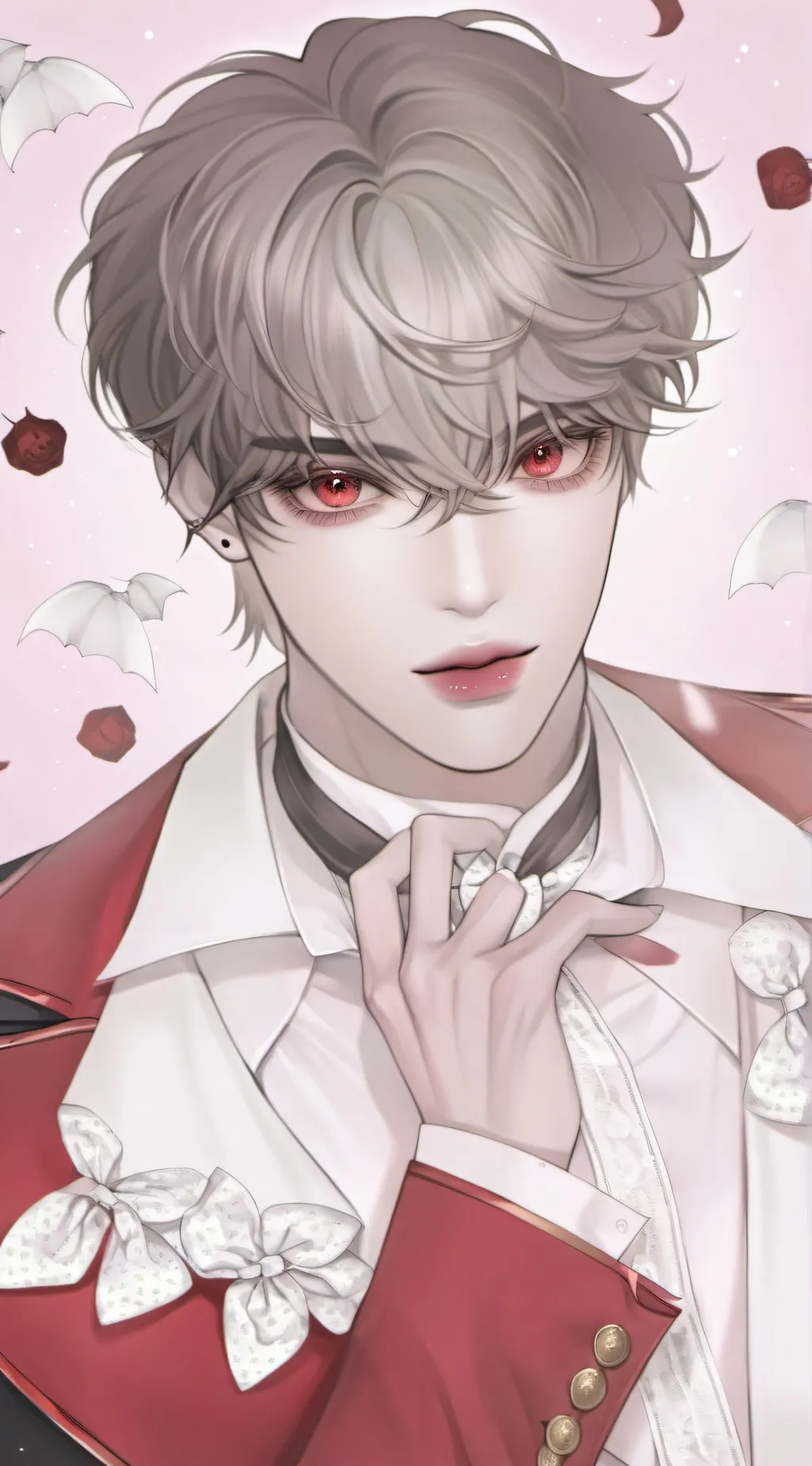 ai character: ✋REN✋ background