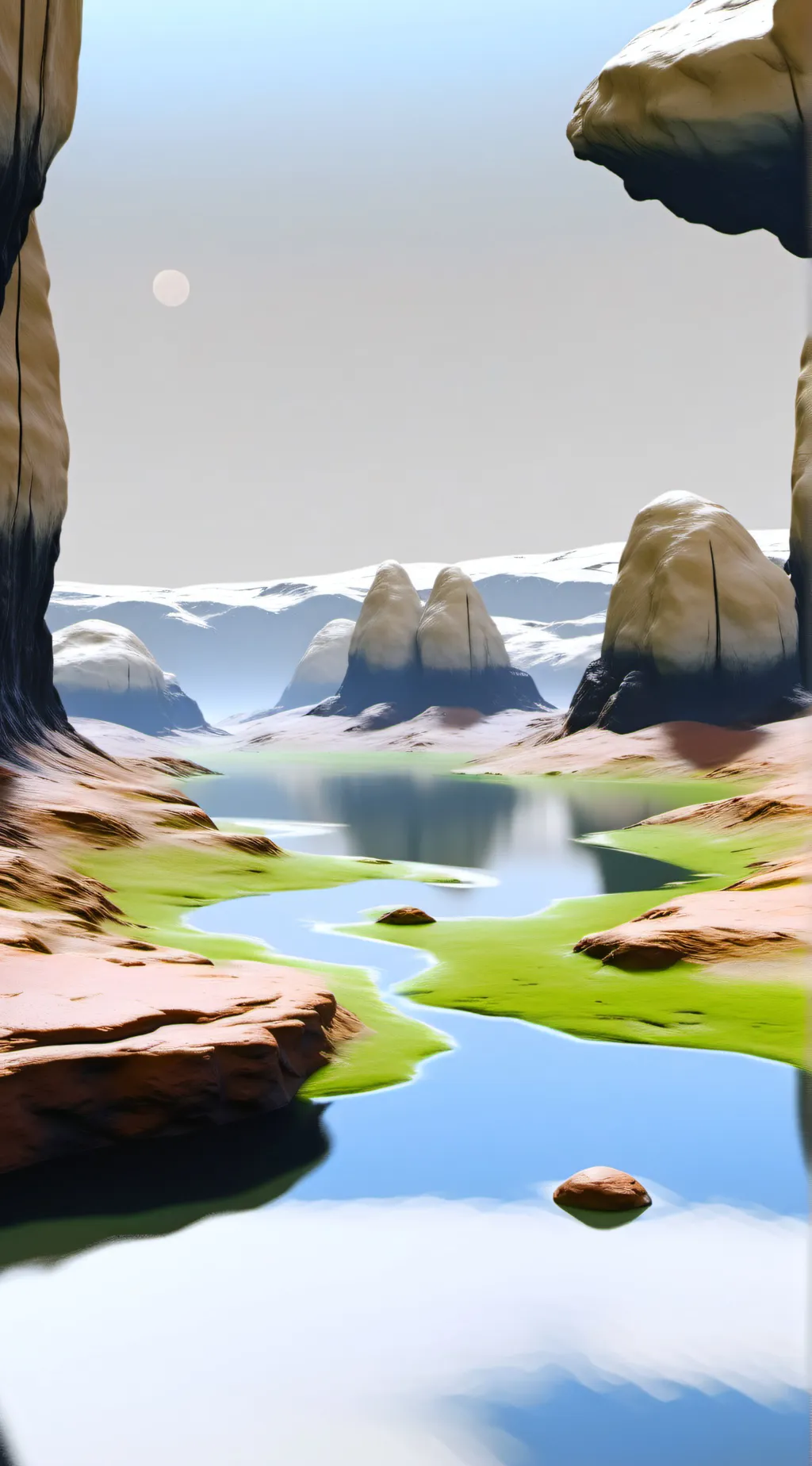 ai character: Terraform Mars background