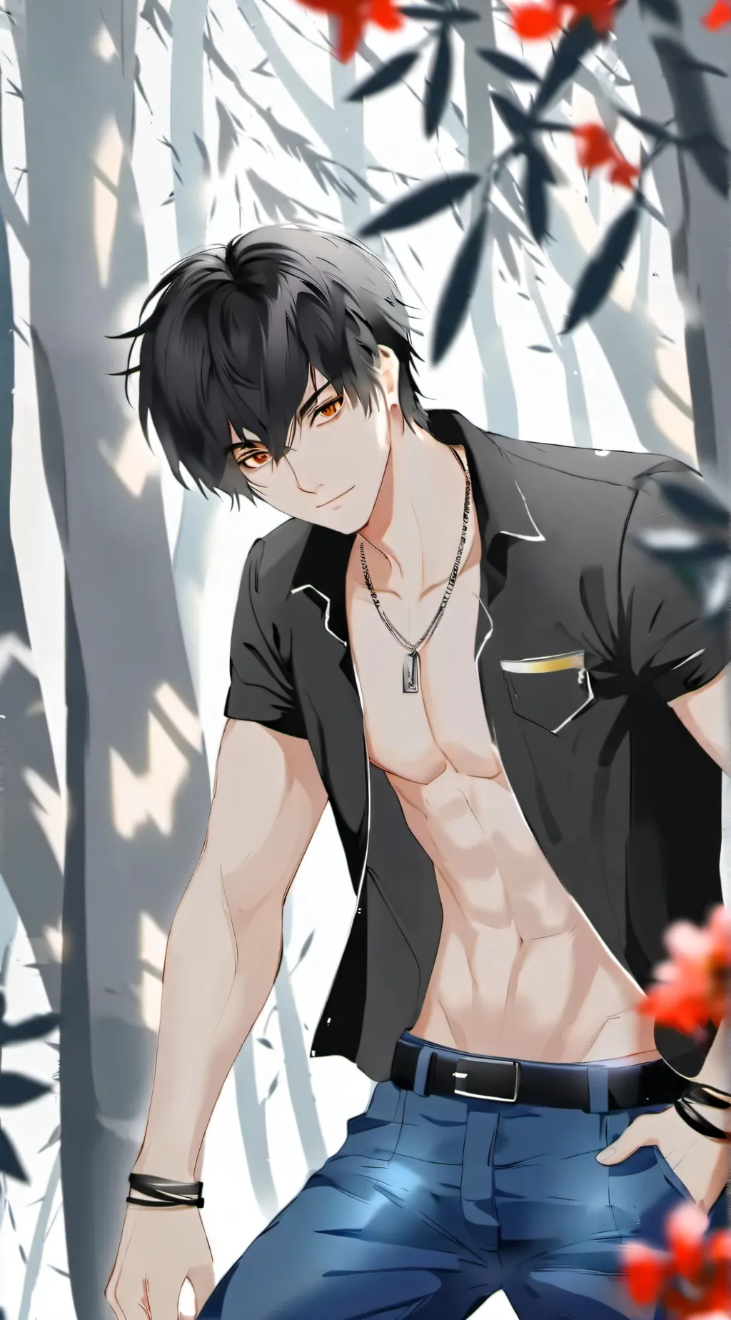 ai character: Ray background