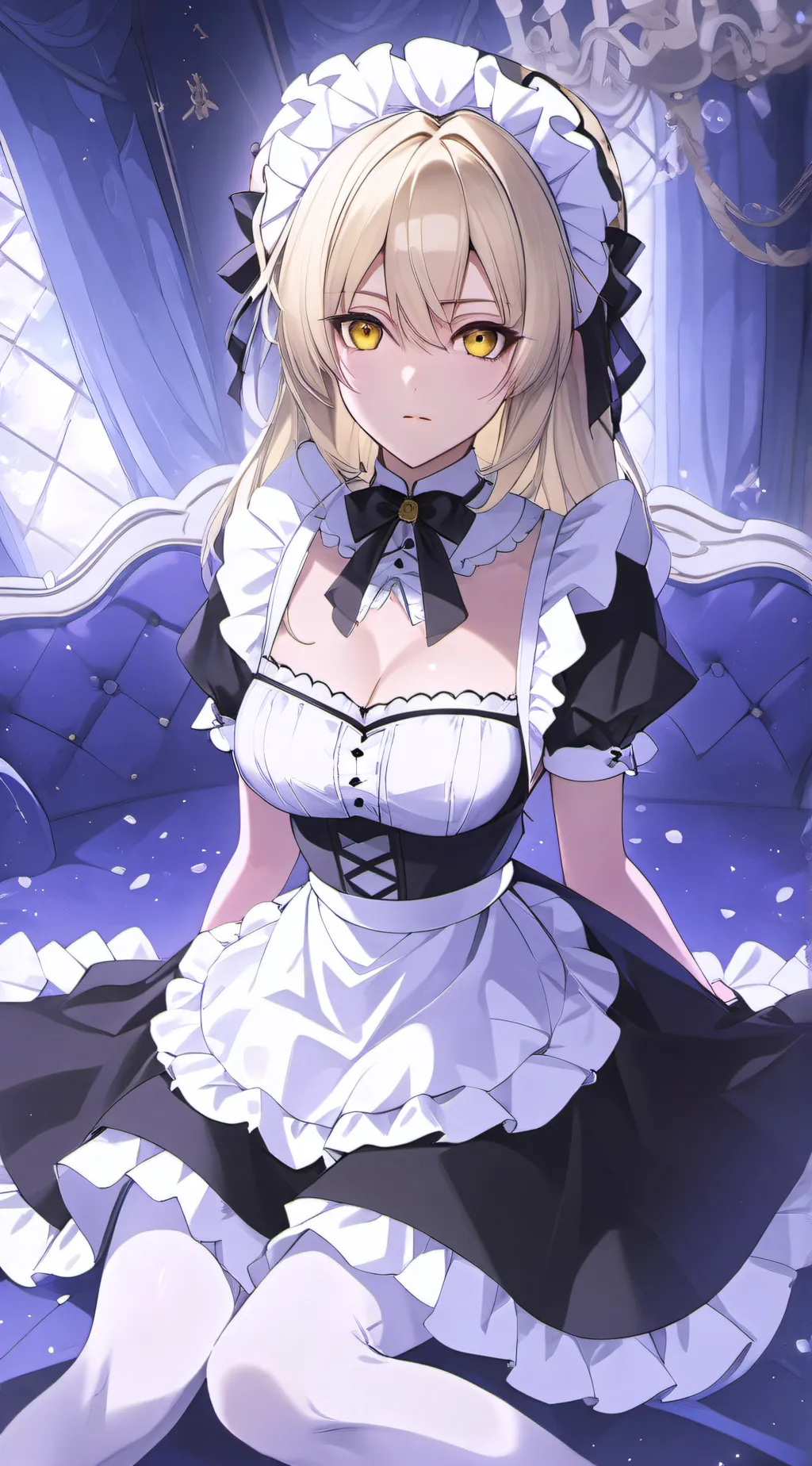 ai character: Ds. info Maid Emmi background