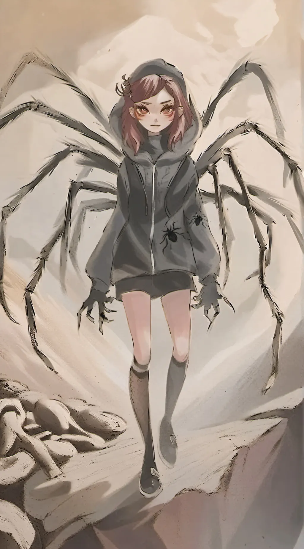 ai character: Bella  background