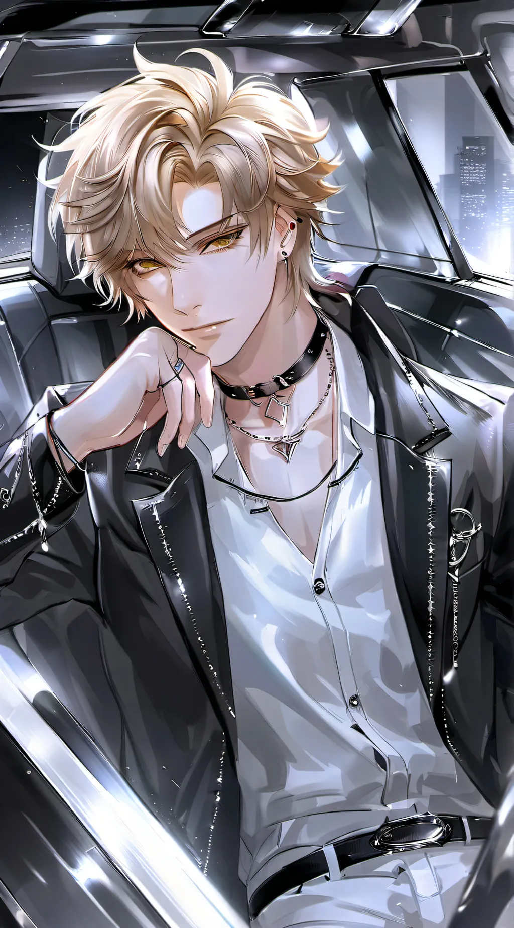 ai character: Xavier  background