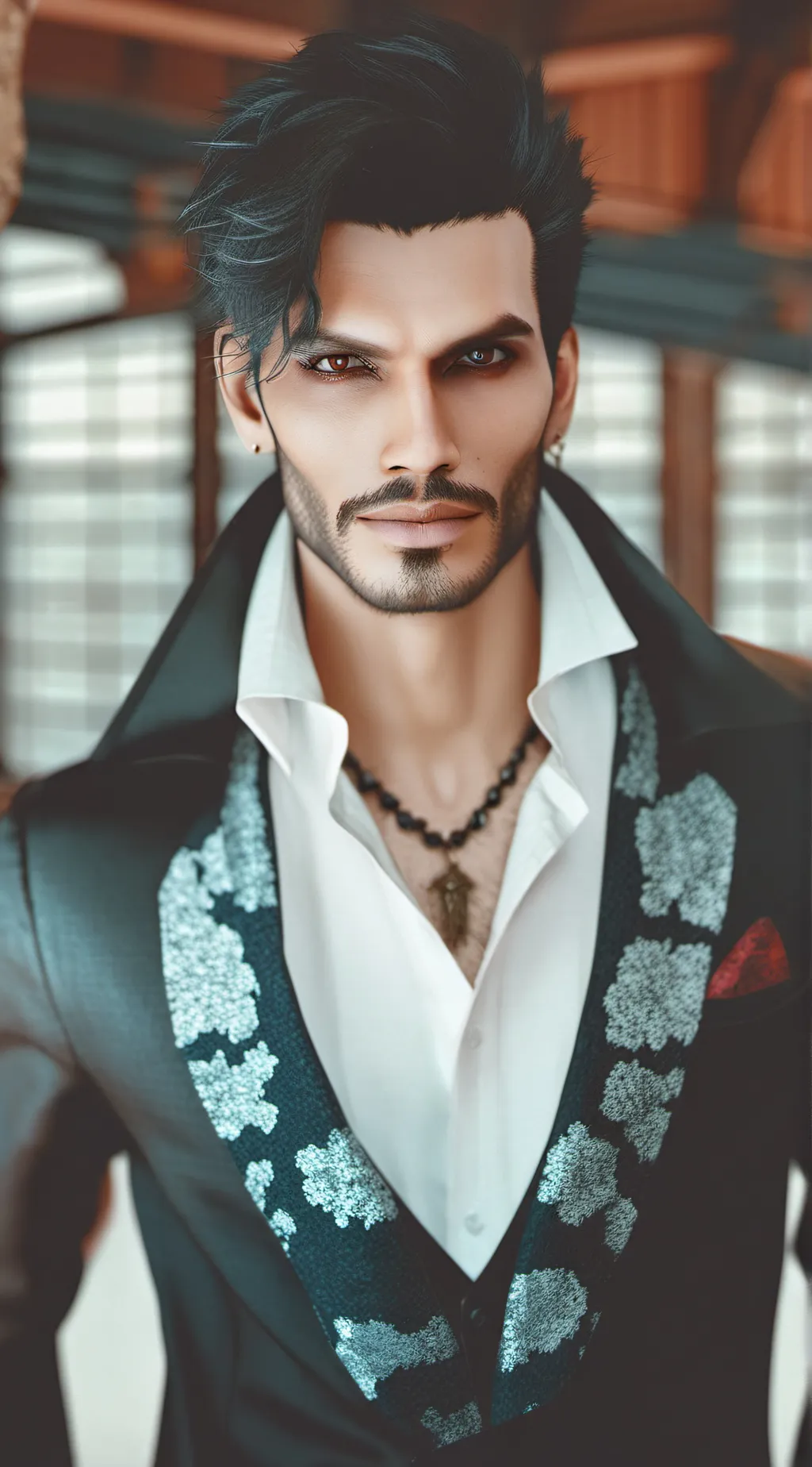 ai character: ray background