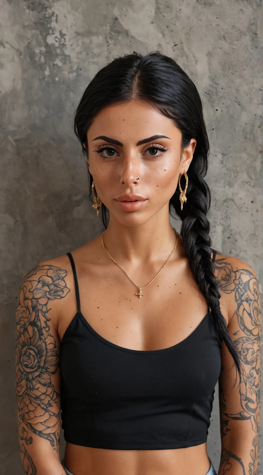 ai character: Melany background