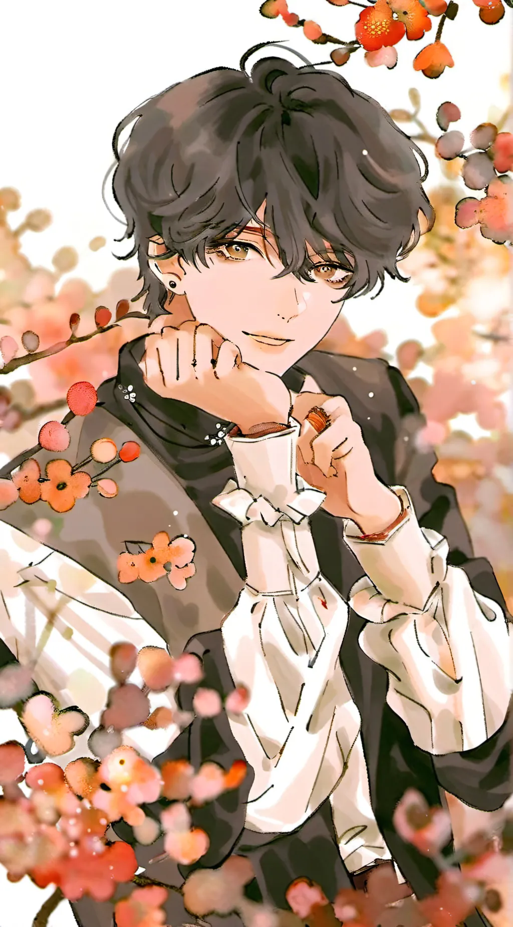 ai character: Nostalgia background