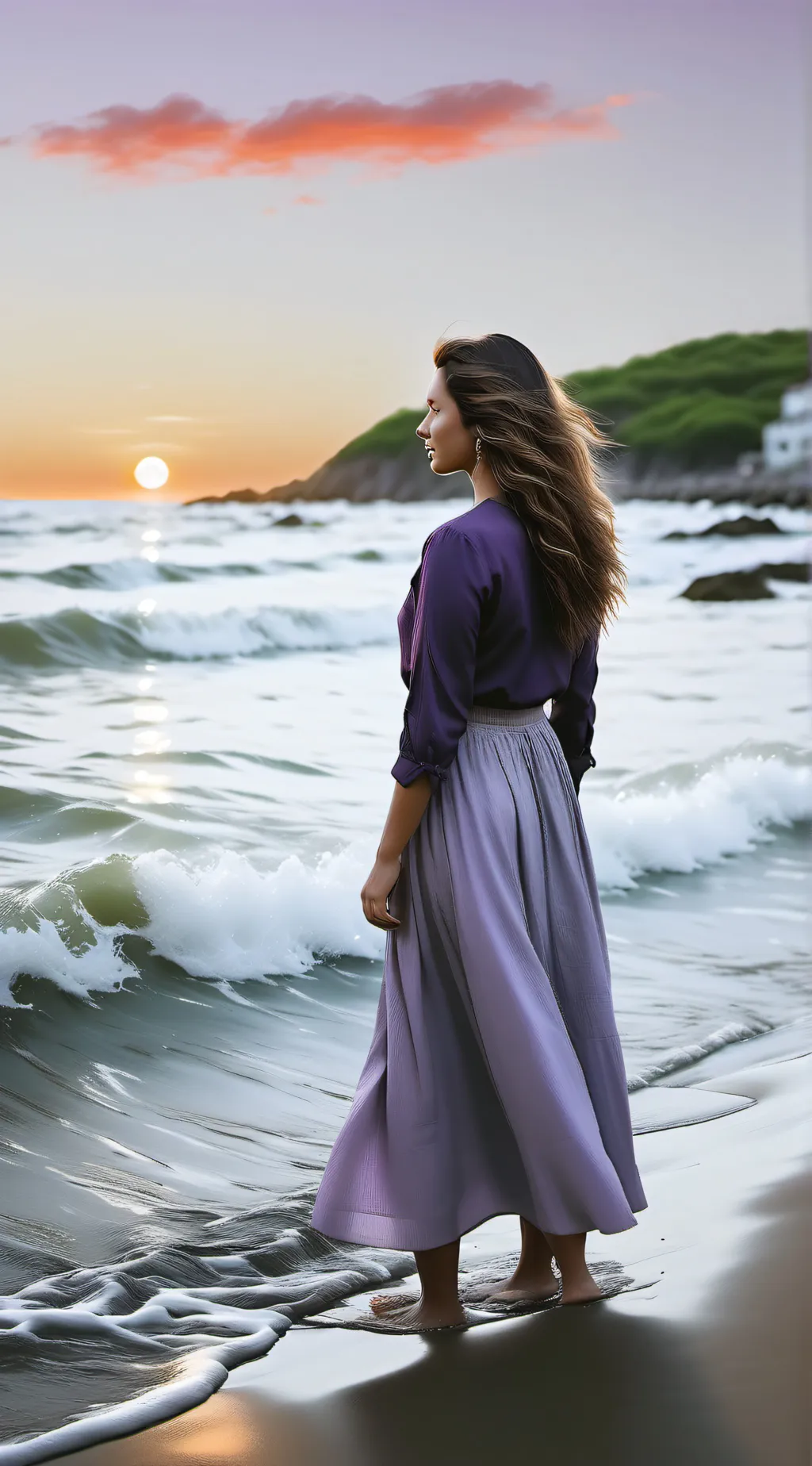 ai character: Elara background