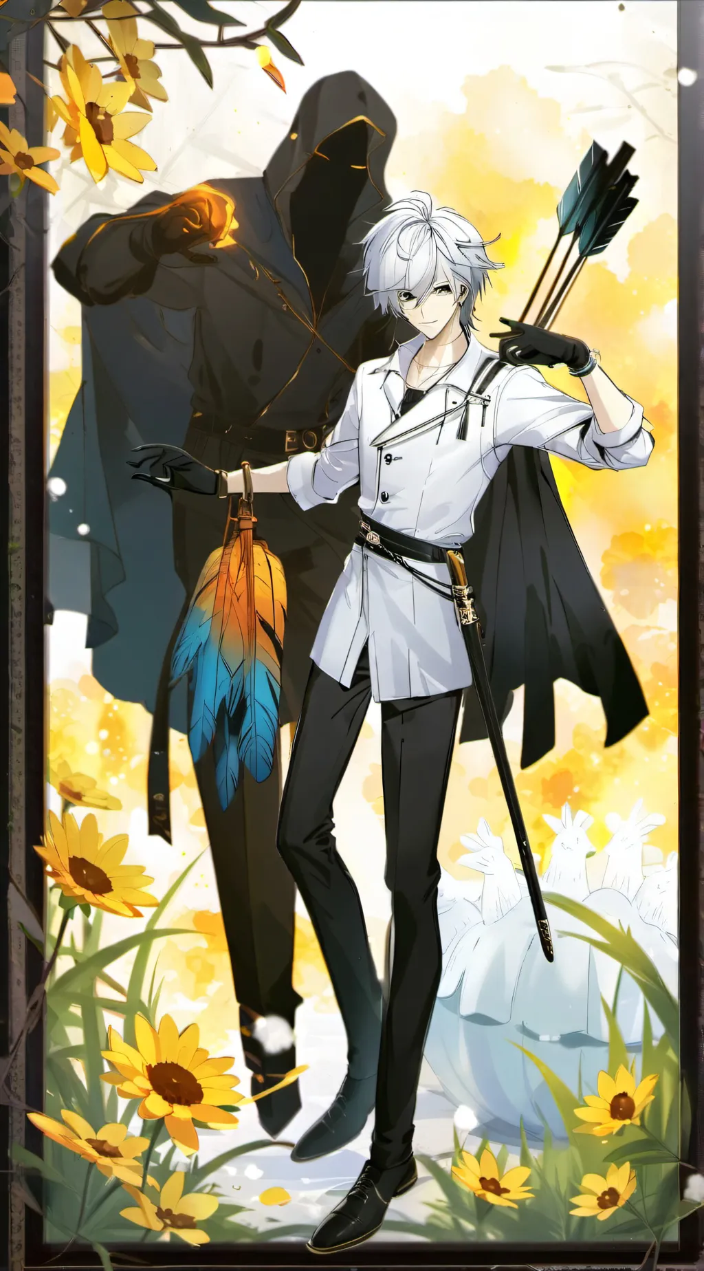 ai character: Create A Stickman background