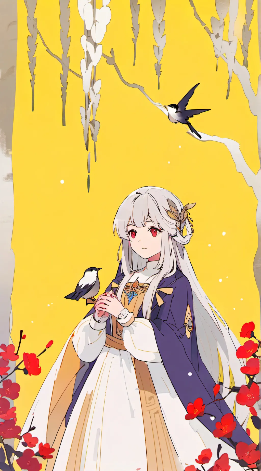 ai character: 霖怡 background