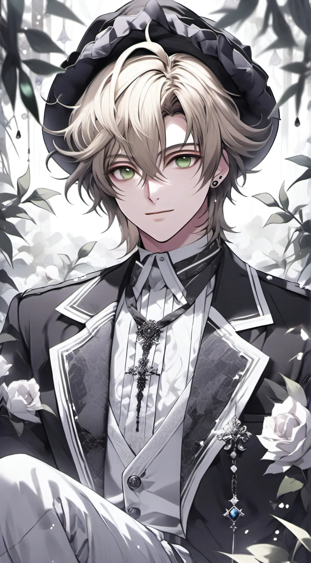 ai character: Aaron background