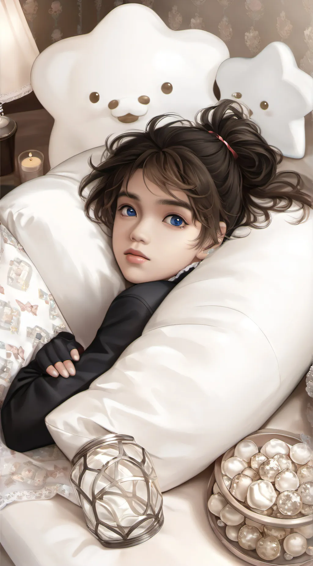 ai character: Lily background