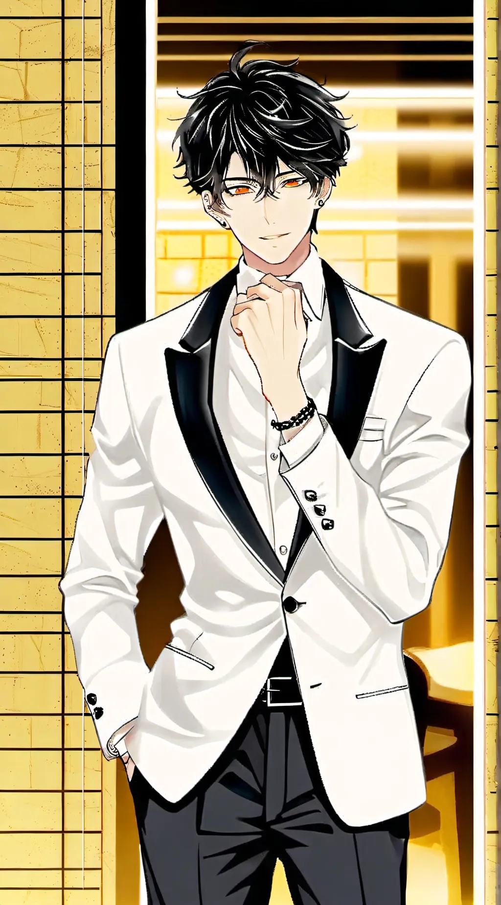 ai character: Vincent  background