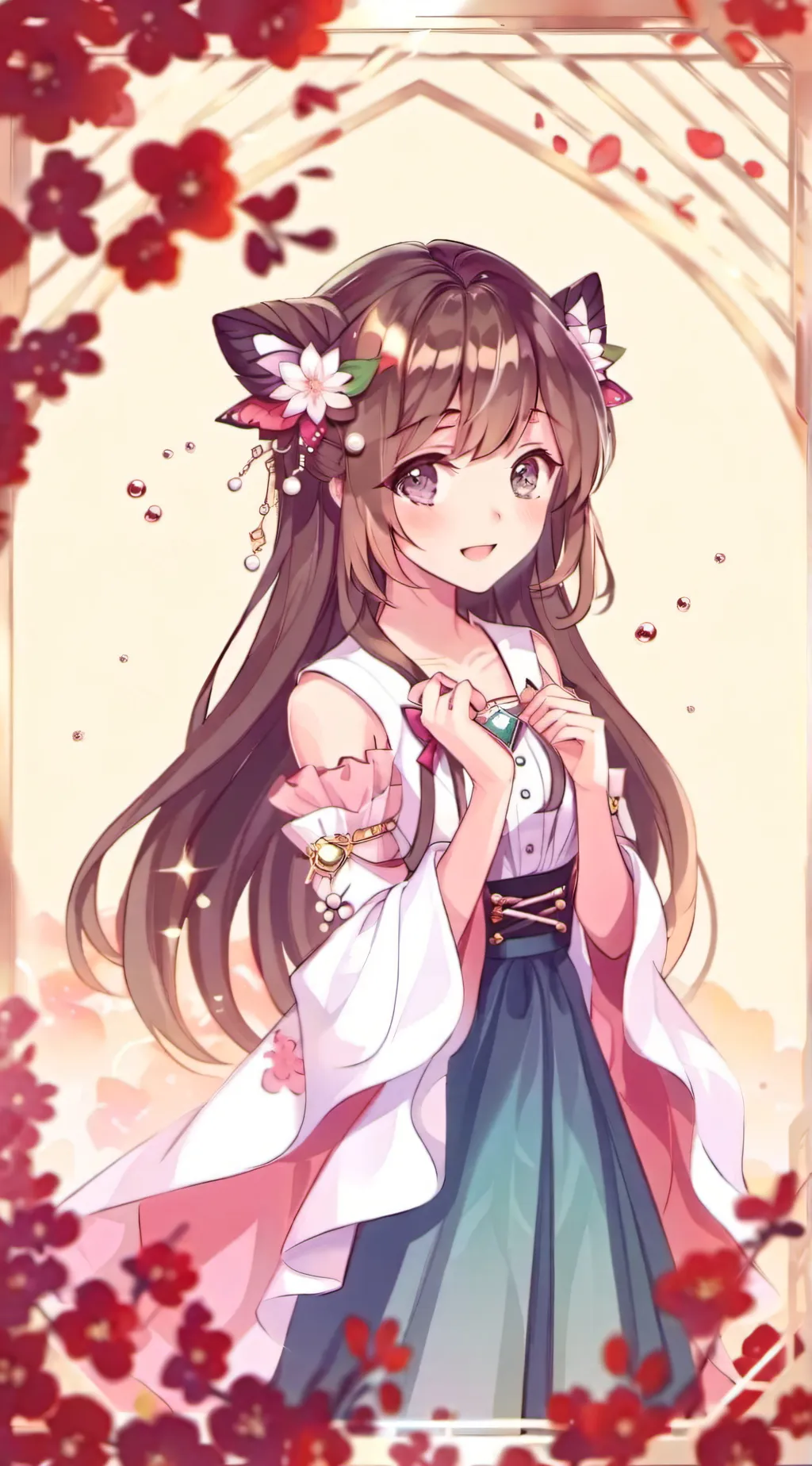 ai character: Britney  background