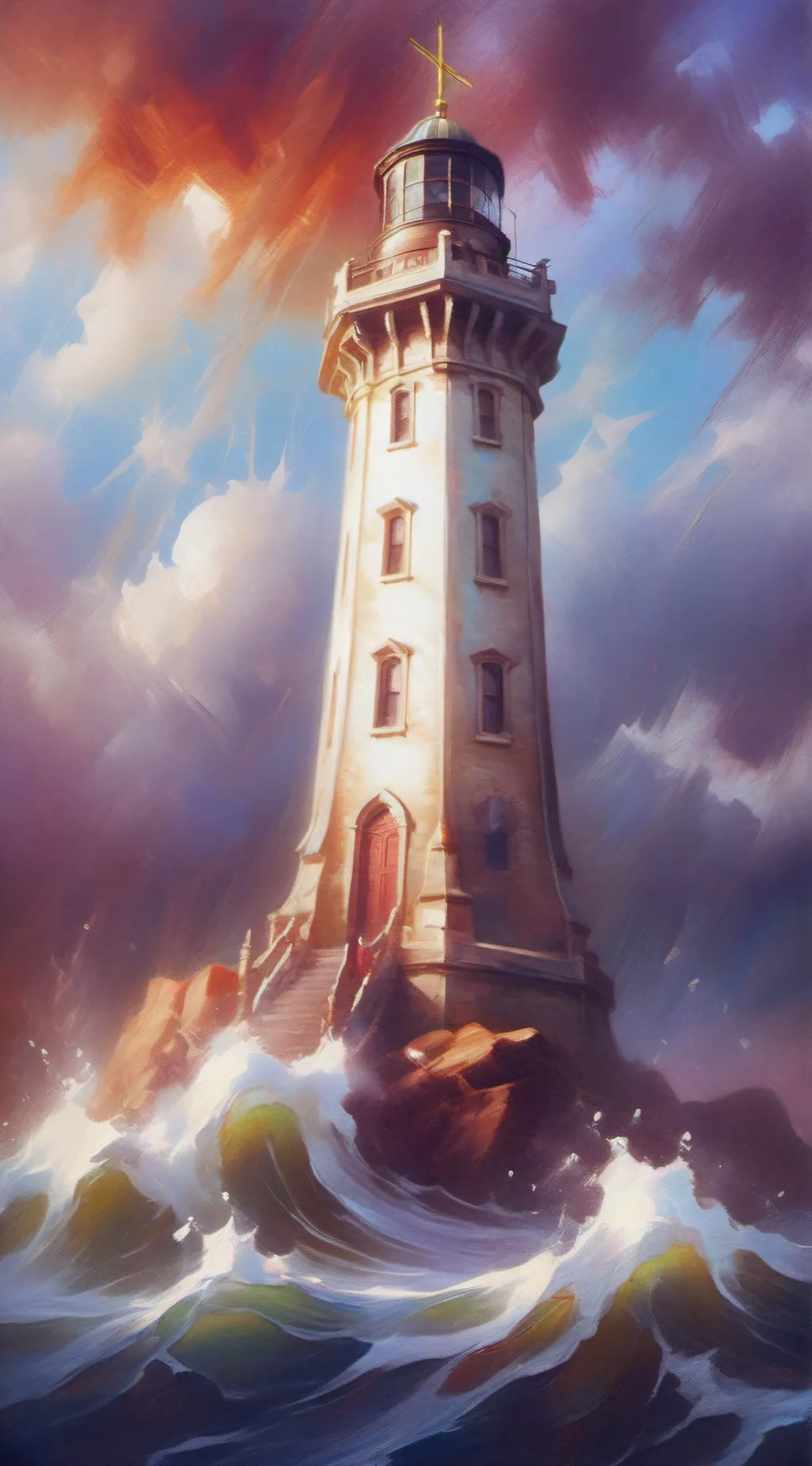 ai character: Woodbury getaway background