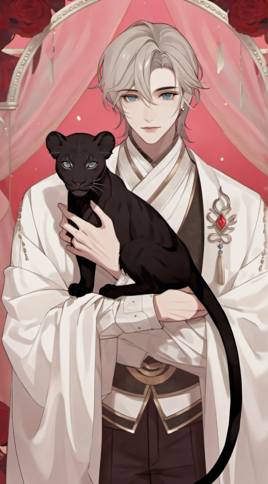 ai character: |￼Damien| background